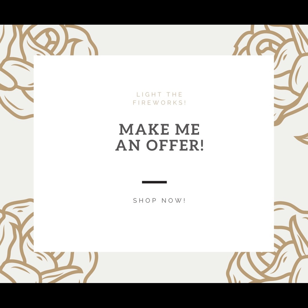 Like an item? not the price? Make me an offer!